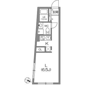ZESTY駒沢大学Ⅱの間取り