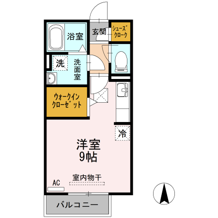 メゾン・ド・ソレイユの間取り