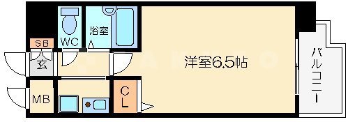 宮原の完工年月(2001年8月)築の賃貸マンションの間取り