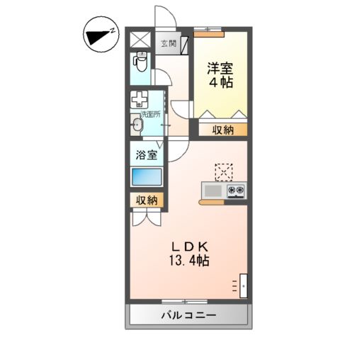 シーサイドレジデンスNKの間取り