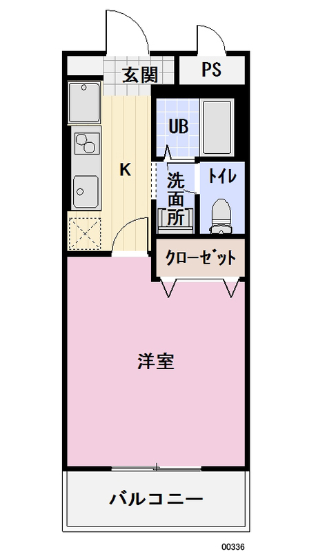 Maisonひまわりの間取り