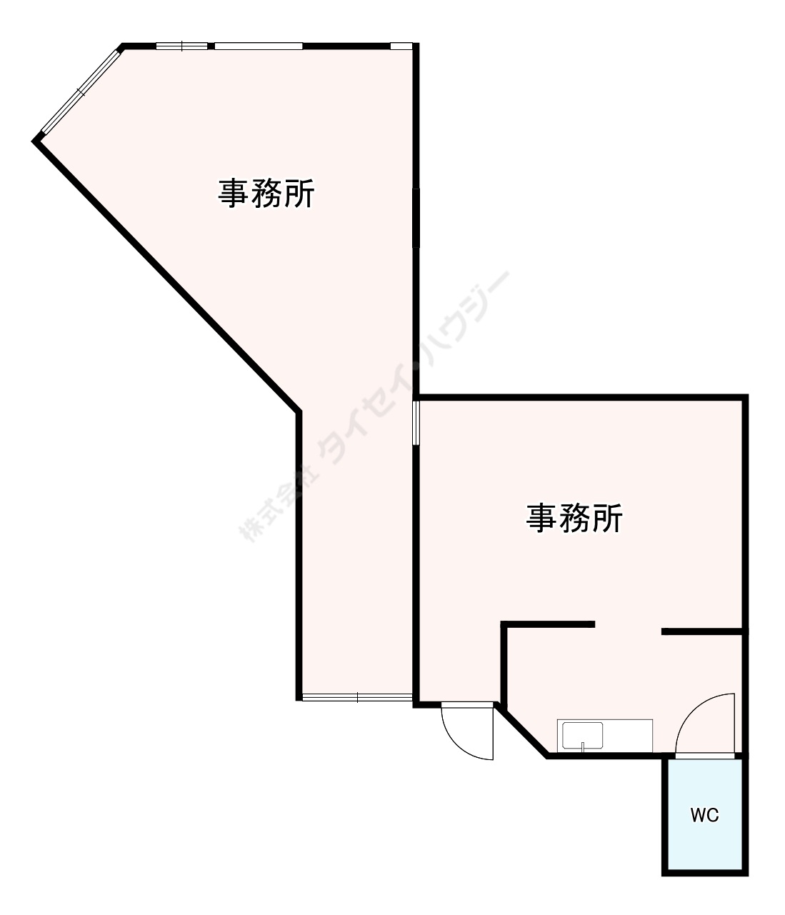 グリーンハウスNo2の間取り