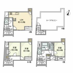 ラビ代々木上原の間取り