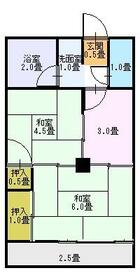戸田ハイツの間取り