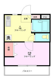 ヴェルデュ－ルの間取り