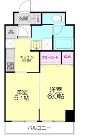 ザ ウエスト スクエアの間取り