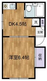 パールハイム1の間取り