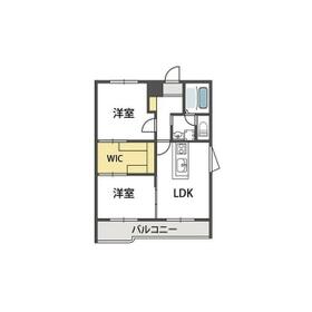 カルム東豊中の間取り