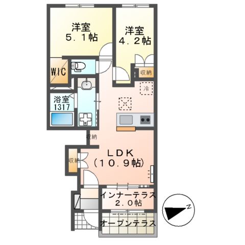 Colza(コルザ)の間取り