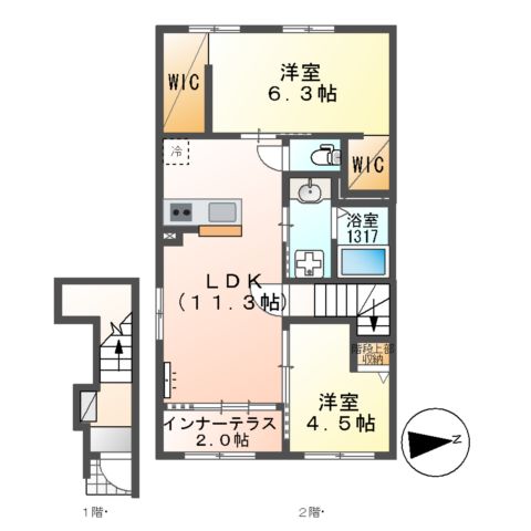 Colza(コルザ)の間取り