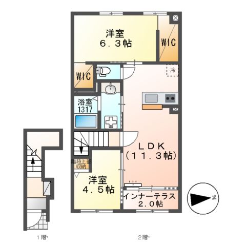 Colza(コルザ)の間取り