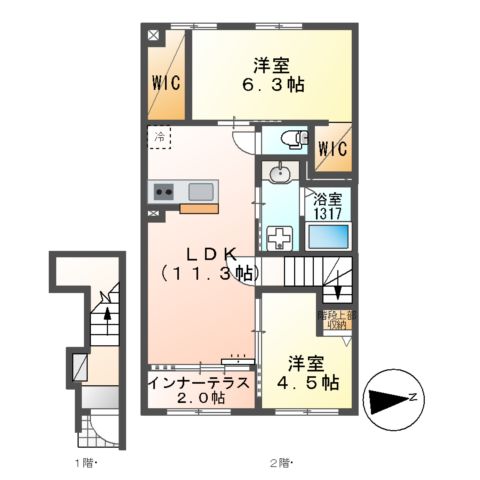 Colza(コルザ)の間取り