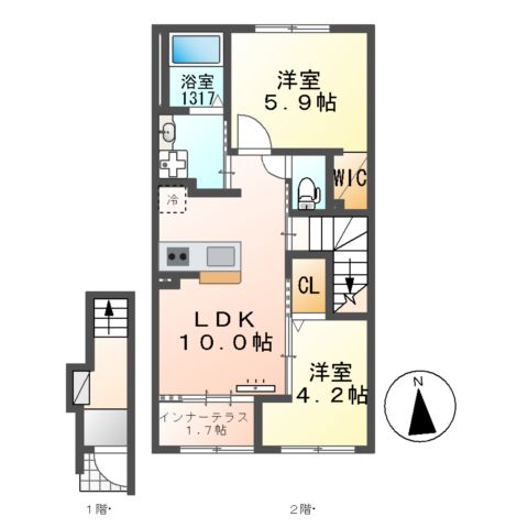 Raps(ラプス)の間取り