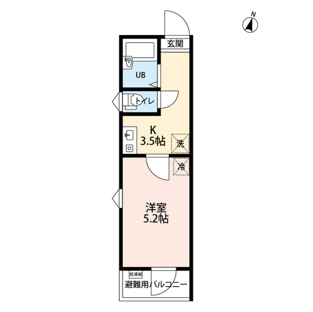 クラーク葛飾の間取り