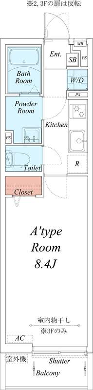 リブリ・江ノ島Ⅱの間取り