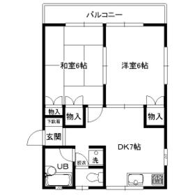 堀越ハイツの間取り