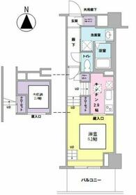 Kiinu Blanc ~キーヌ・ブラン~の間取り