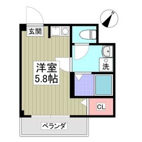マンションオリーブの間取り