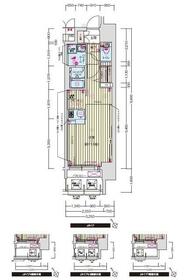 プレサンスジェネ鶴舞の間取り