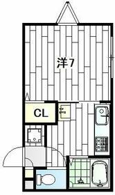 メゾンプルミエールAの間取り
