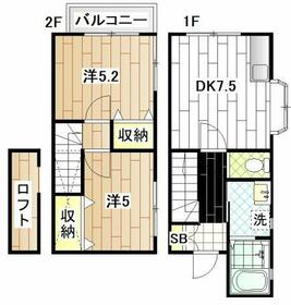 ミルクリークヒルズBの間取り