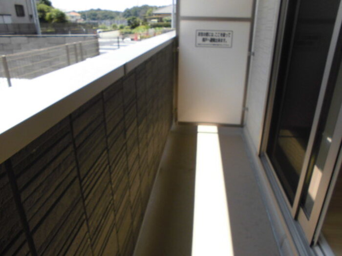 11/16 バルコニー