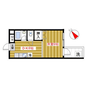 コーポ大塚台の間取り