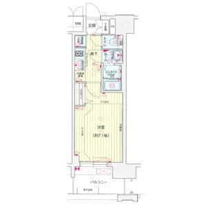 プレサンス THE 栄の間取り