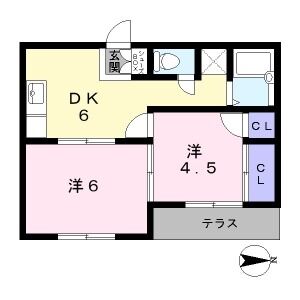 ヒルズペガサスの間取り