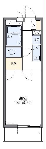 レオパレスグランシャリオの間取り
