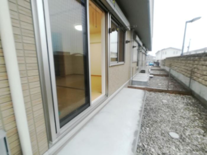 12/23 バルコニー