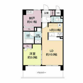 スプランディッド池田呉服町の間取り