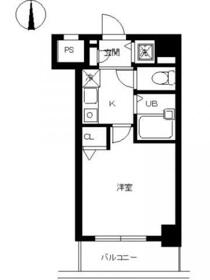 スカイコート東陽町EASTの間取り