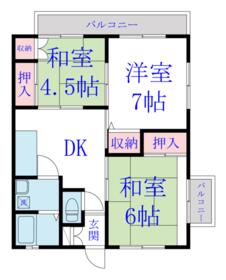 ハイツサンフラワーの間取り