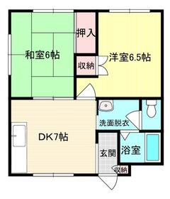 成島マンションの間取り