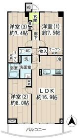 リブレスト川崎の間取り