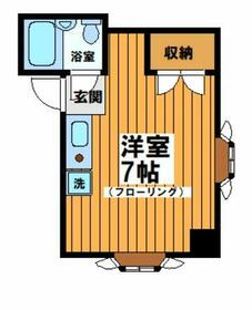 南台クレストの間取り