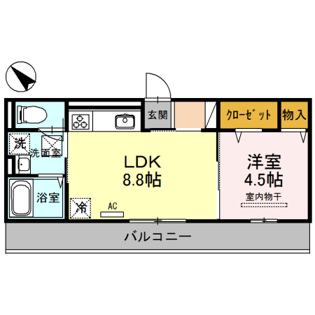 ウィステリア フィレールの間取り