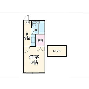 ロフト・204号室の間取り