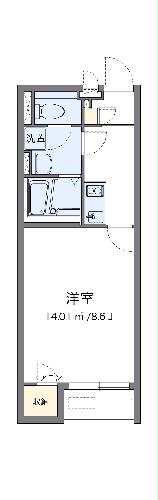 レオネクストキャトルセゾンの間取り