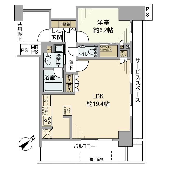 プラウドタワー大泉学園の間取り