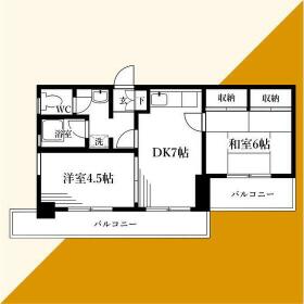 マイキャッスル鶴見Ⅰの間取り