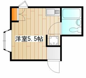 キャッスル旭ヶ丘Ａ棟の間取り