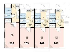 シャネル富士見台の間取り
