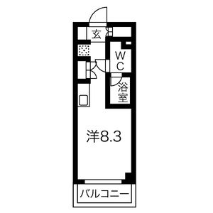 クラリッサ横浜WESTの間取り