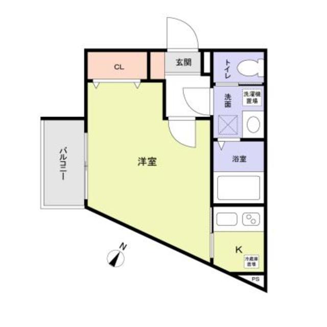 フォルトゥーナ鴨居の間取り