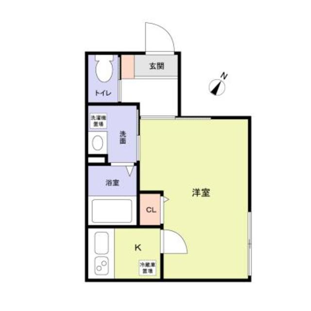 フォルトゥーナ鴨居の間取り