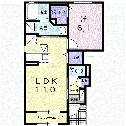 エテルノの間取り