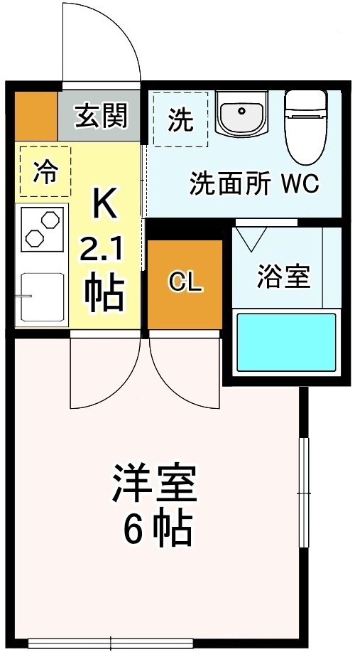 ブリーズ東船橋の間取り
