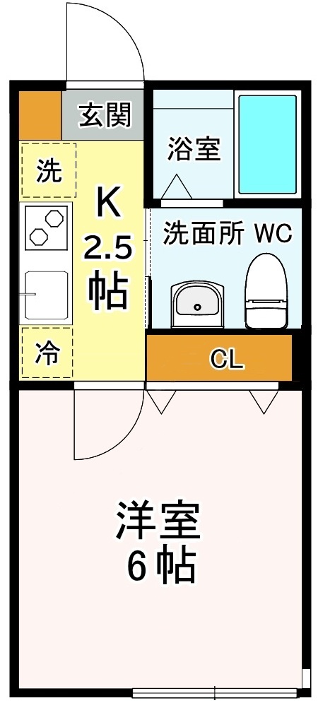 ブリーズ東船橋の間取り